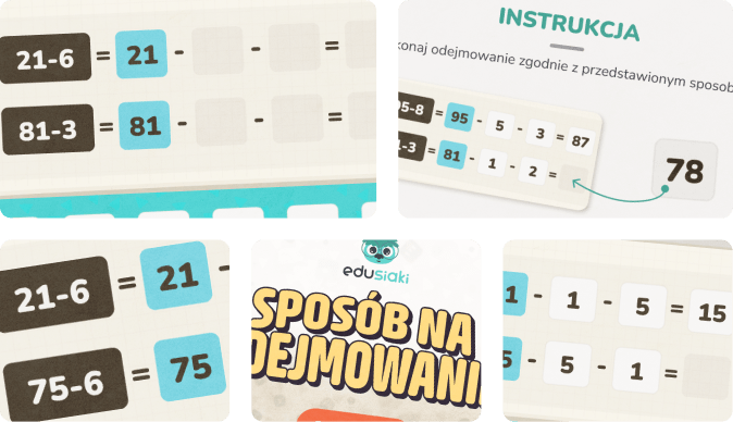 Gra dla dzieci online, która w ciekawy sposób uczy odejmowania