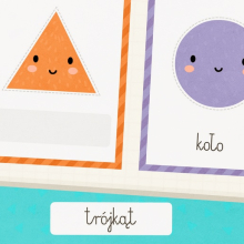 Gra dla dzieci online, która uczy figur geometrycznych