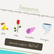 Gra dla dzieci online, która wprowadza w świat rzeczowników