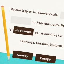 Gra edukacyjna dla dzieci, która uczy podstawowych informacji o Polsce