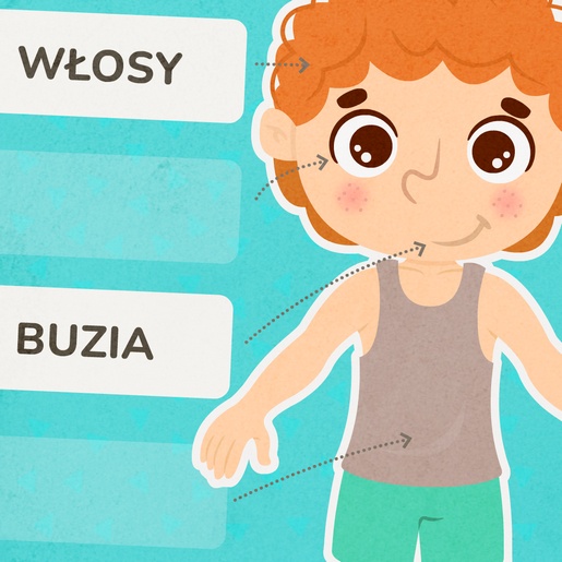 Gra edukacyjna - moje ciało