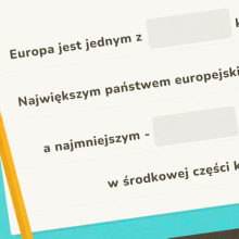 Gra edukacyjna dla dzieci - wiedza o Europie