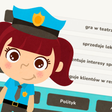Gra online dla dzieci, która wprowadza w świat zawodów